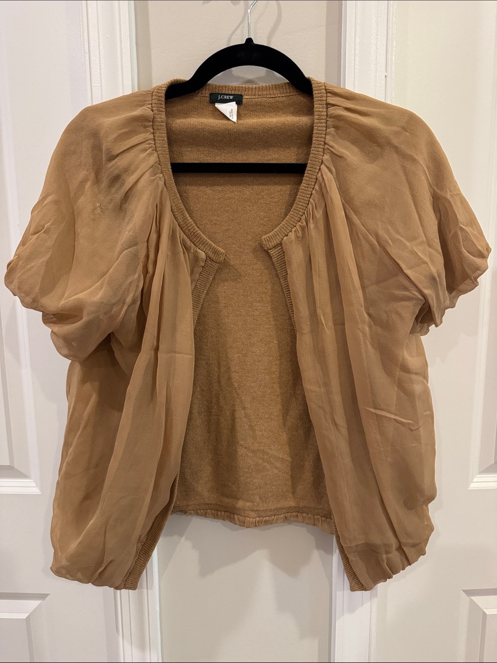 J Crew Silk and Cashmere Sweater Top